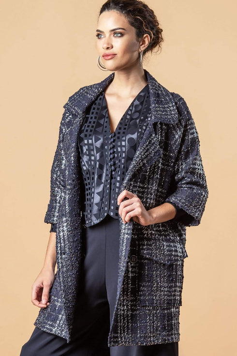 Logan Coat - Midnight Paris